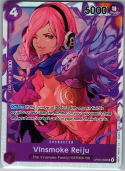 Vinsmoke Reiju OP06-069 SR - One Piece Card Game - NM - Image 1