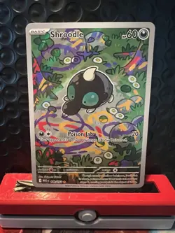 Shroodle 149/132 Illustration Rare Mega Evolution Pokemon Card Tcg - Image 1