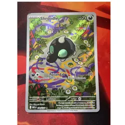 Pokemon TCG Shroodle 149/132 ME01 Mega Evolution Illustration Rare - Image 1