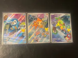 Pokemon TCG First Partner Illustration Collection Series 1 Gen 4 Sinnoh Starters - Image 1