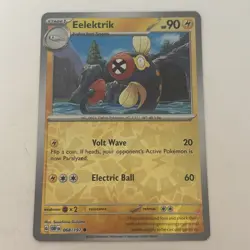 Eelektrik 068/197 Sv03: Obsidian Flames Reverse Holo Pokemon NM - Image 1