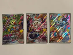 Pokemon TCG - First Partner Series 2- Gen 8 Promos: Grookey, Scorbunny & Sobble - Image 1