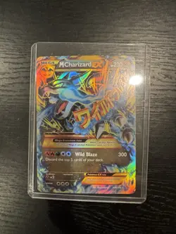 M Charizard EX MEGA 108/106 Secret Rare Full Art Holo XY Flashfire 2014 - Image 1