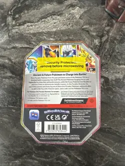 Pokemon TCG Paradox Destinies Iron Crown Ex Tin New & Sealed - Image 3