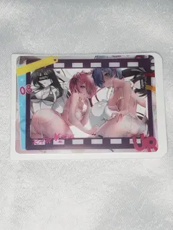 Ram & Rem Re:Zero Transparent Film Goddess Story Sexy Anime Waifu Clear Card - Image 1