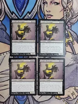 4x Geralf's Messenger LP Dark Ascension MTG Magic the Gathering - Image 1
