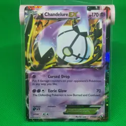 Chandelure EX 77/113 Legendary Treasures - Pokemon TCG Card - Near Mint 2013 - Image 1