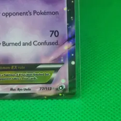 Chandelure EX 77/113 Legendary Treasures - Pokemon TCG Card - Near Mint 2013 - Image 5
