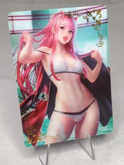 Zero Two 02 Darling and the Franxx Promo 3D Lenticular Goddess Story Anime Card - Image 1