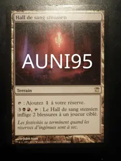 mtg magic Stensia Bloodhall innistrad FRENCH vf fr Hall de sang stensien - Image 1