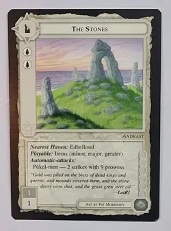 MIDDLE-EARTH CCG MECCG THE STONES THE WIZARDS LIMITED TWL METW RARE LOTR CARD - Image 1