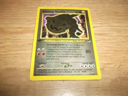 Shining Steelix 112/105 Holo Pokemon Card 1st Edition Neo Destiny Genuine - Image 1