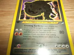 Shining Steelix 112/105 Holo Pokemon Card 1st Edition Neo Destiny Genuine - Image 3