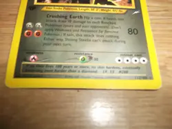 Shining Steelix 112/105 Holo Pokemon Card 1st Edition Neo Destiny Genuine - Image 4