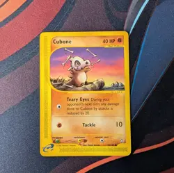 Pokemon Tcg - Cubone - Aquapolis 72/147 - Non Holo - E Reader - WOTC Vintage - Image 5