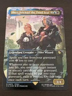 MTG Emet-Selch of the Third Seat (Foil) English Chocobo Track FIN NM M0473 - Image 1