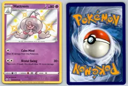 Hattrem SV055/SV122 Holo Shiny Rare Shining Fates Shiny Vault Pokemon Near Mint - Image 3