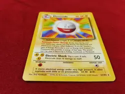 Vintage Pokemon Base Set Electrode 21/102 Rare LP Non Holo - Image 2