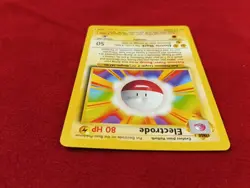 Vintage Pokemon Base Set Electrode 21/102 Rare LP Non Holo - Image 3
