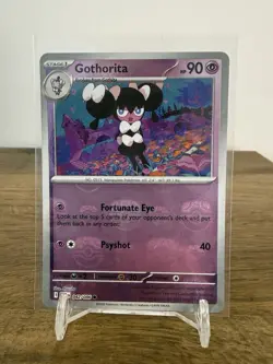 Pokemon TCG Gothorita 042/086 SV White Flare Masterball Reverse Holo - Image 1