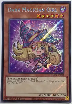 Yugioh Dark Magician BLGG-EN003 Secret Rare 1st Edition - Image 1