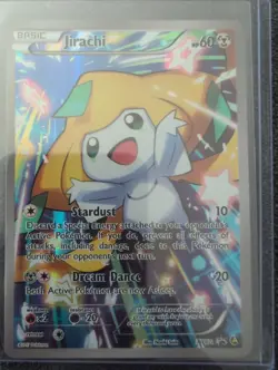 Pokemon Jirachi XY67a XY Alternate Art Full Art Holo Black Star Promo - Image 2