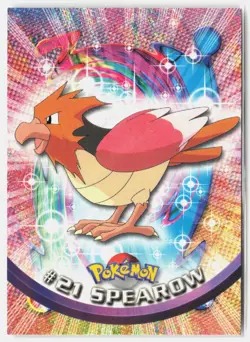 Spearow #21 Topps Trading Cards Series 1 Pokemon Near Mint - Image 1