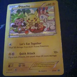 Pikachu XY95 Holo Swirl XY Promos - Pokemon Card - NM - Image 4