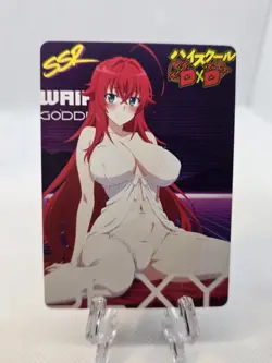Rias Gremory High School DXD SSR Waifu Card - Image 1