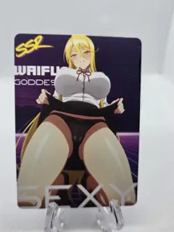 Shizuka Marikawa High School Of The Dead Anime SSR Waifu Card - Image 1