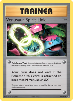 Venusaur Spirit Link 89/108 Uncommon | Evolutions | Pokemon Card - Image 1