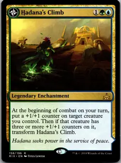 Hadana's Climb 158 Rare The List Reprints Magic: The Gathering Lightly Played - Image 1