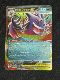 Mega Gengar EX 073/MEP EN Holo 350 HP Pokemon TCG Card - Image 1