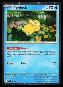 Psyduck 007 Holo Mega Evolution Promo Pokemon Card - Image 1
