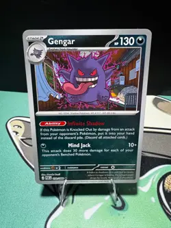 Gengar 050/088 Rare Perfect Order Pokemon Reverse Holo Near Mint - Image 1