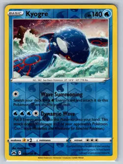 Kyogre 036/159 Holo Rare Crown Zenith Pokemon Reverse Holo Near Mint - Image 1