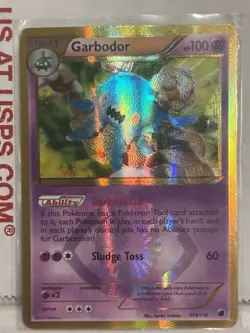 Secret RARE! Garbodor 119/116 Pokemon TCG Plasma Freeze NM - Image 4