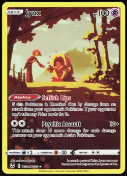 Jynx TG04/TG30 Holo Silver Tempest Trainer Gallery HYOGONOSUKE NM - Image 2