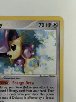 Pokemon TCG Delcatty 5/109 Ruby and Sapphire Holo E-Reader - Image 3