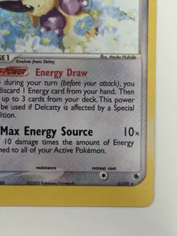 Pokemon TCG Delcatty 5/109 Ruby and Sapphire Holo E-Reader - Image 4