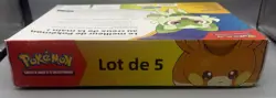Pokemon TCG Scarlet & Violet Paldea Friends Mini Tin 5-Pack New Sealed - FRENCH - Image 2