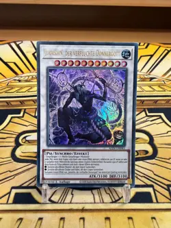 Yugioh Juraishin der verfluchte Donnergott Ultra Rare ALIN-DE043 - Image 1