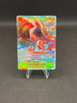 One Piece Monkey.D.Luffy (Alt Art) OP15-119 SEC Adventure on KAMI's Island - Image 1