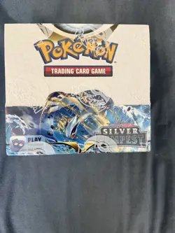 Pokemon Sword & Shield Silver Tempest Booster Box Sealed - Image 1
