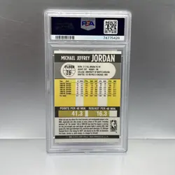 1990-91 Fleer - Michael Jordan #26 PSA 8 GOAT 🐐 - Image 4