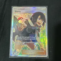 Zinnia - 70/70- Pokemon Dragon Majesty Full Art Ultra Rare Card Pokemon TCG NM - Image 1