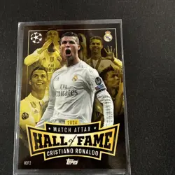 Cristiano Ronaldo 2024 Topps Match Attax Hall Of Fame Chrome - Image 1
