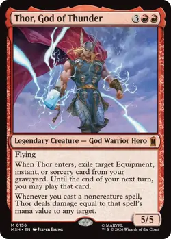 MTG Marvel Super Heroes - Thor, God of Thunder - Image 1