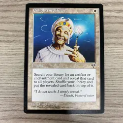 ENLIGHTENED TUTOR CCG MIRAGE MAGIC THE GATHERING MTG 1996 WHITE INSTANT UNCOMMON - Image 1