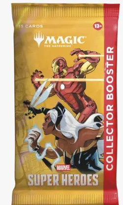 Magic the Gathering MARVEL SUPER HEROES COLLECTOR BOOSTER PACK (x1) Pre-Order - Image 1